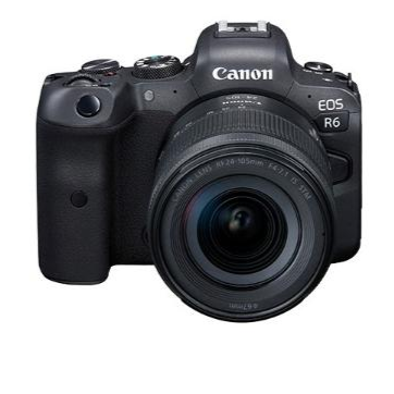 佳能/CANON EOS R6 3.0英寸以上/2000-2999万/微单微电/全画幅/SD卡+SDHC卡+SDXC卡/单镜头套机/黑色/数字照相机