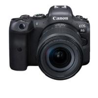 佳能/CANON EOS R6 3.0英寸以上/2000-2999万/微单微电/全画幅/SD卡+SDHC卡+SDXC卡/单镜头套机/黑色/数...