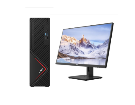 紫光/UNIS D3830 G3 + DP-24A（23.8英寸） Hygon 3250/23.8/独立显卡/2G/512GB/无/银河麒麟 V10/8GB/台式计算机