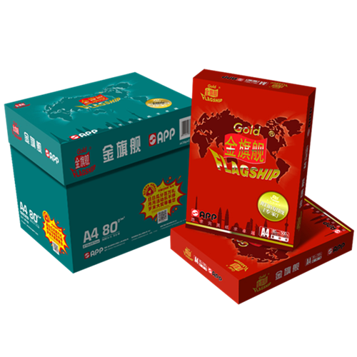 金旗舰/GOLDFLAGSHIP A4 80g 白色/5包/复印纸